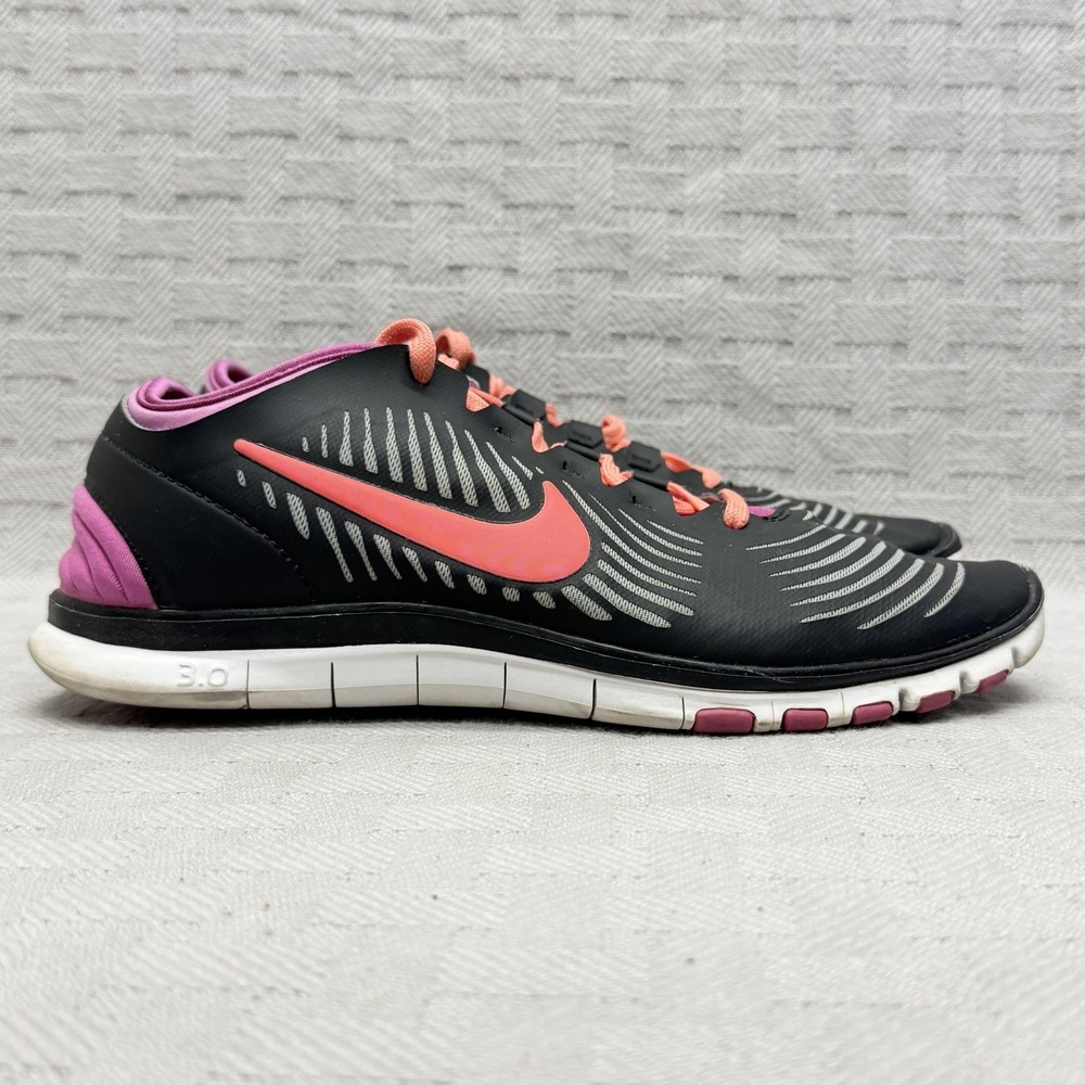 Nike Free Balanza Shoes Womens Size 9 Black Sneakers‎ 599268-002